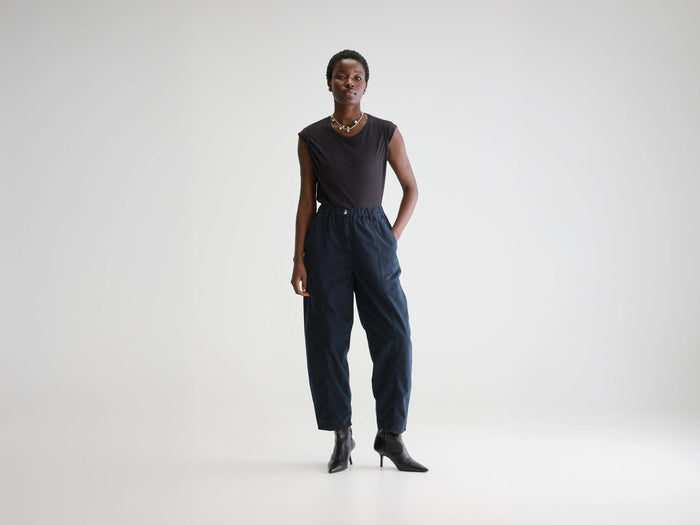 Bellerose Pantalon décontracté bleu marine pour femmes