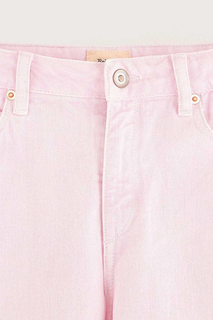 Bellerose Pantalon évasé Rose Taille Haute Pour Filles