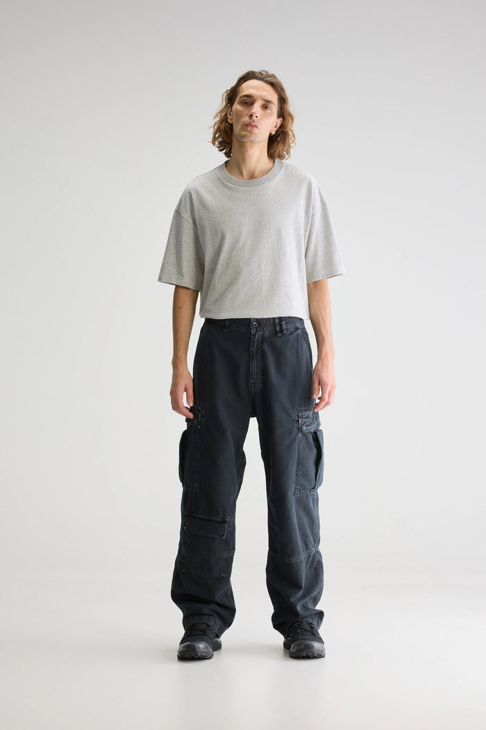 Bellerose Pantalon Gris D'inspiration Militaire Pour Homme