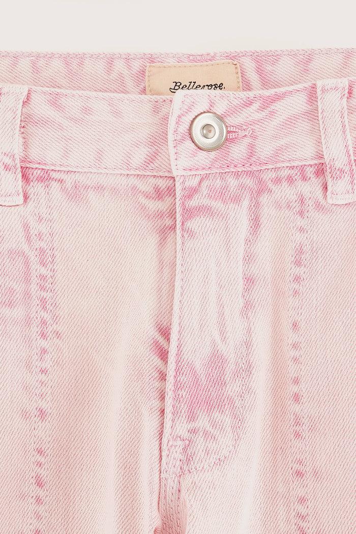 Bellerose Pantalon Style Carpenter Rose Pour Filles