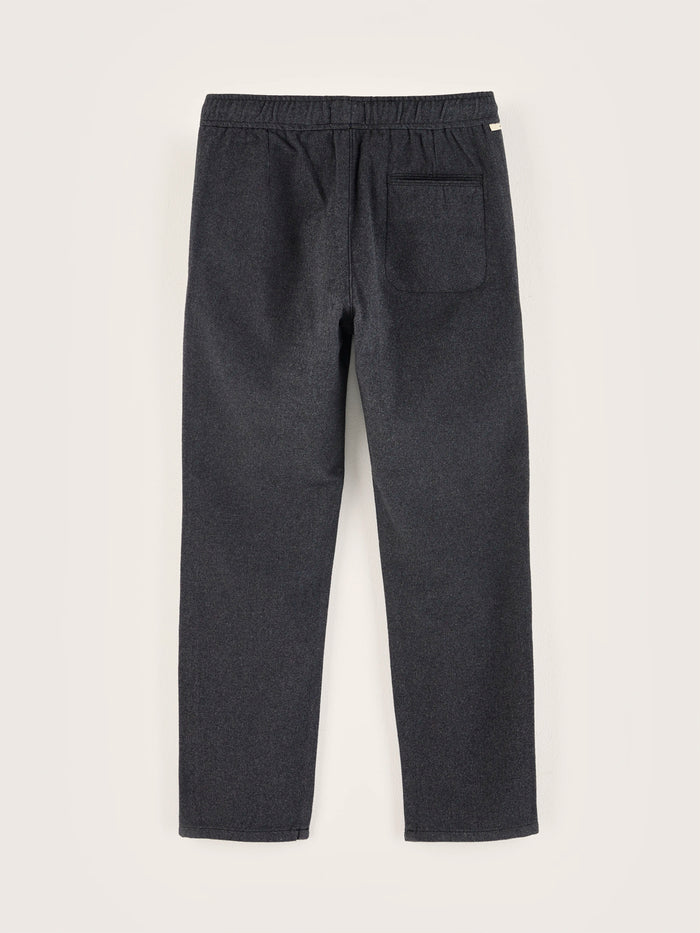 Bellerose Pantalon Tapered De Couleur Anthracite Pour Garçons