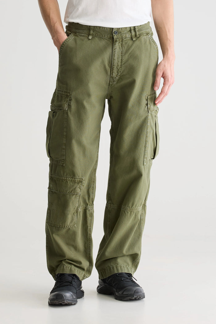Bellerose Pantalon Vert Inspiration Militaire Pour Homme