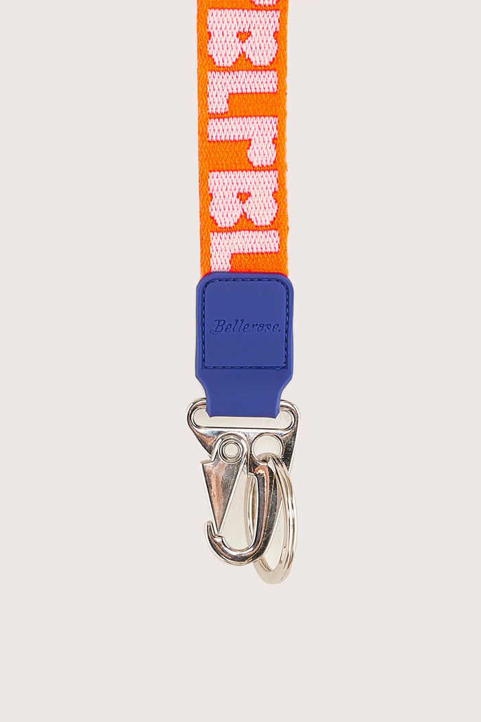 Bellerose Porte-clés Imprimé Logo Orange Pour Filles