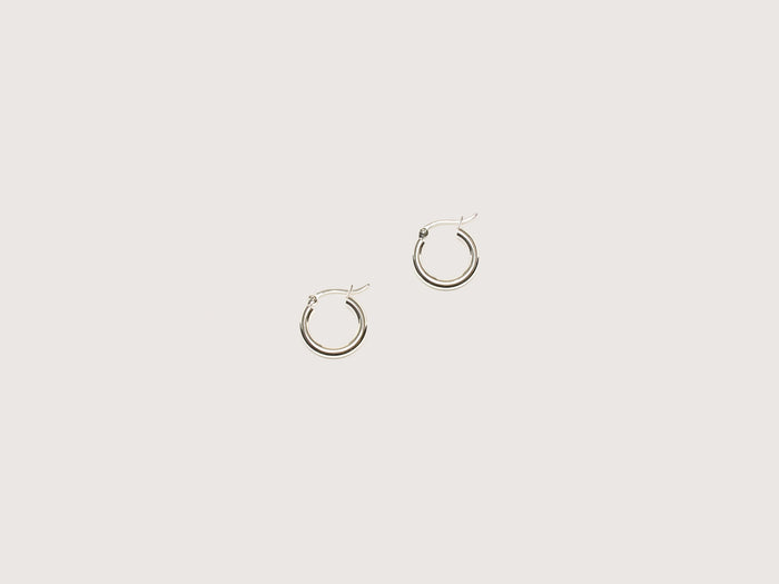 Ragbag Studio RAGBAG Boucles D'oreilles Oda Petites Créoles Argent