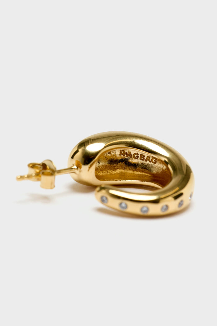 Ragbag Studio Ragbag Boucles D'oreilles Or Oculus