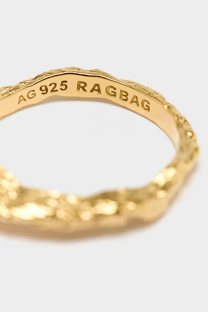Ragbag Studio Ragbag Petite Bague En Or Shoreline