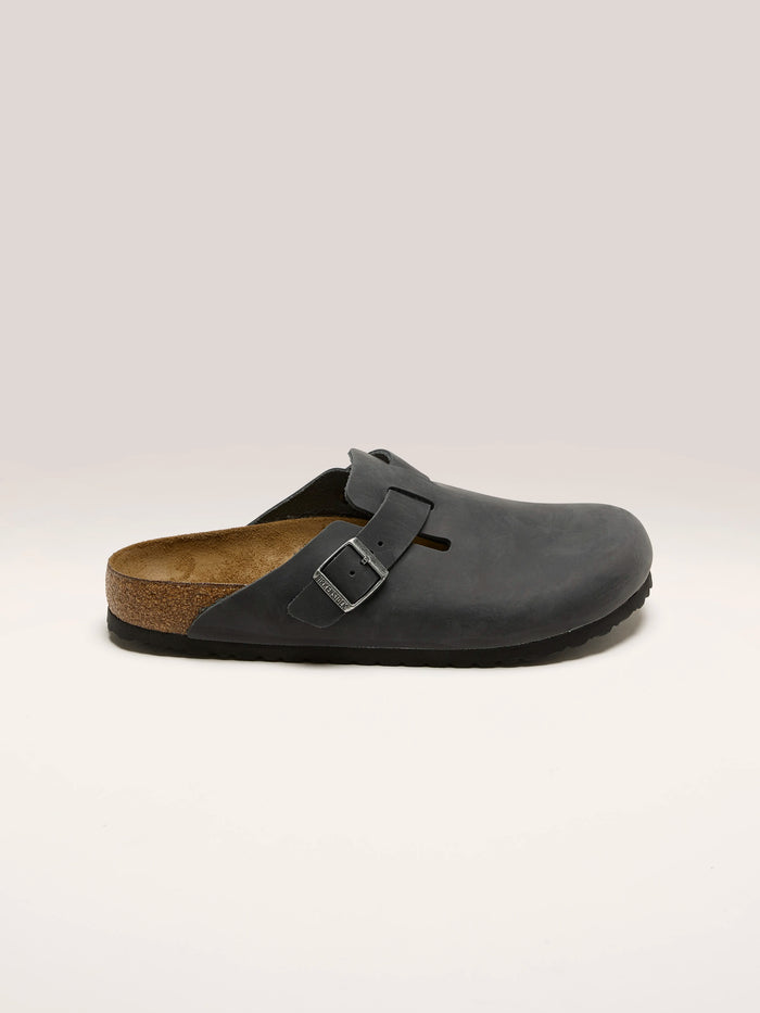 Birkenstock Sabots Birkenstock Boston Oiled Leather Pour Hommes