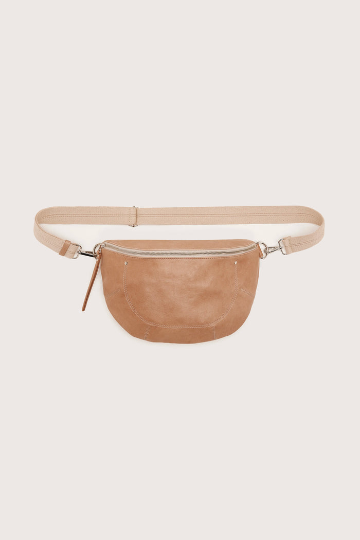 Bellerose Sac à Bandoulière En Cuir Ambré Pour Femmes