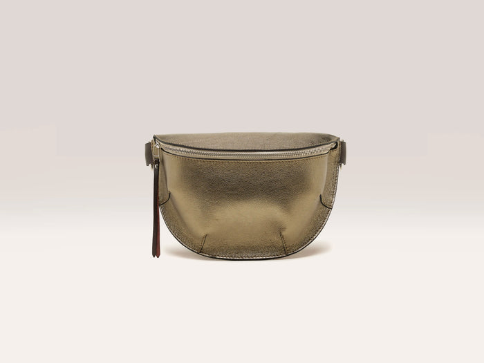Bellerose Sac à bandoulière en cuir brillant pour femmes