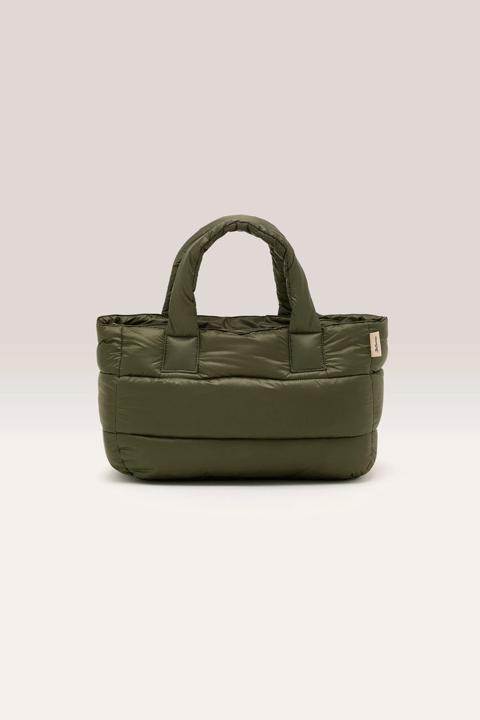 Bellerose Sac à Main Matelassé En Nylon Noir Pour Femmes