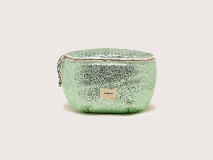 Bellerose Sac bandoulière en simili cuir vert pour filles