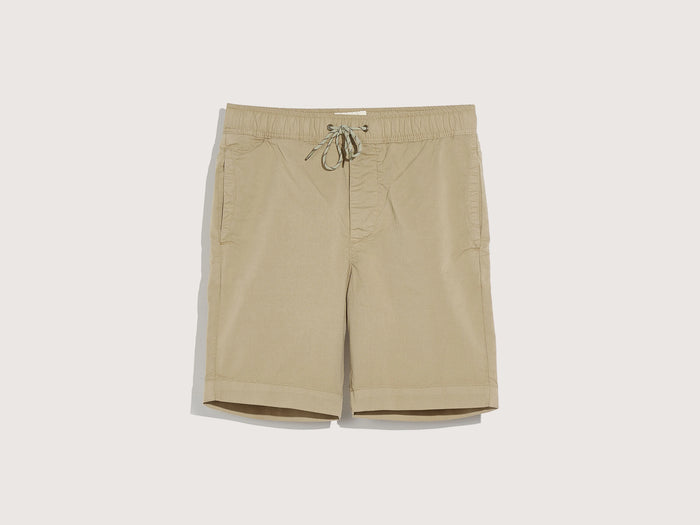 Bellerose Short En Toile De Coton Beige Pour Garçons