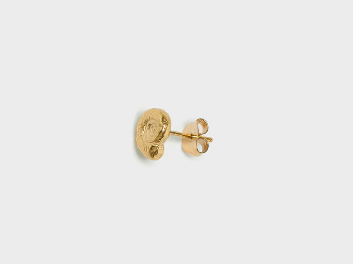 Simuero Simuero Ovi Boucle d'oreille coquillage doré