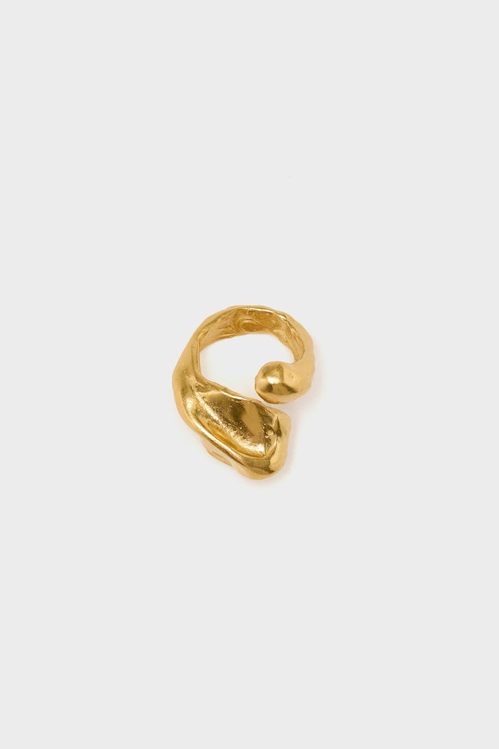 Simuero Simuero Bague Helio En Or