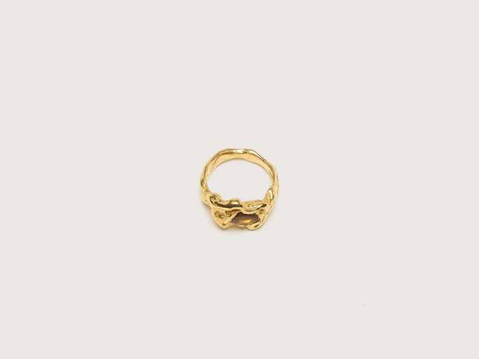Simuero Simuero Bague or et citrine Ola