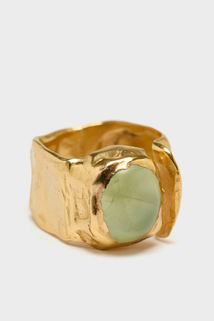 Simuero Simuero Bague Prehnite Uva VerteBellerose
