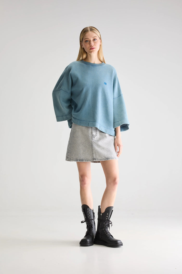 Bellerose Sweat Oversize À Manches Courtes Pour Femmes