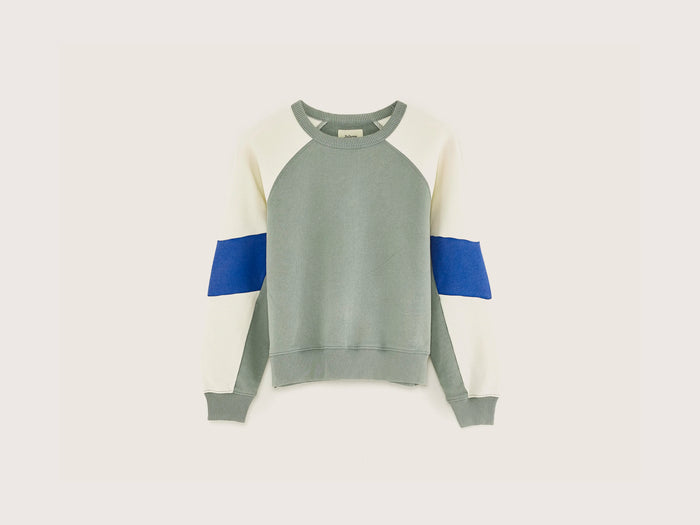 Bellerose Sweatshirt col rond colorblock pour garçons
