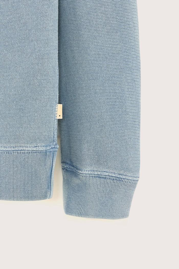 Bellerose Sweatshirt Col Rond Graphique Gris Pour Garçons