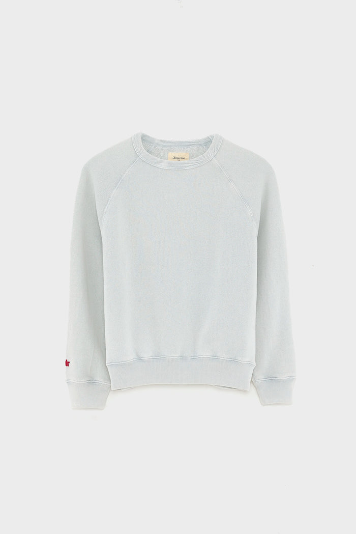 Bellerose Sweatshirt Graphique Blanc Cassé Pour Garçons