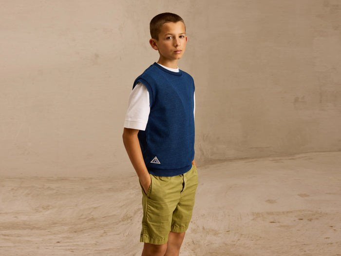 Bellerose Sweatshirt sans manches bleu pour garçons