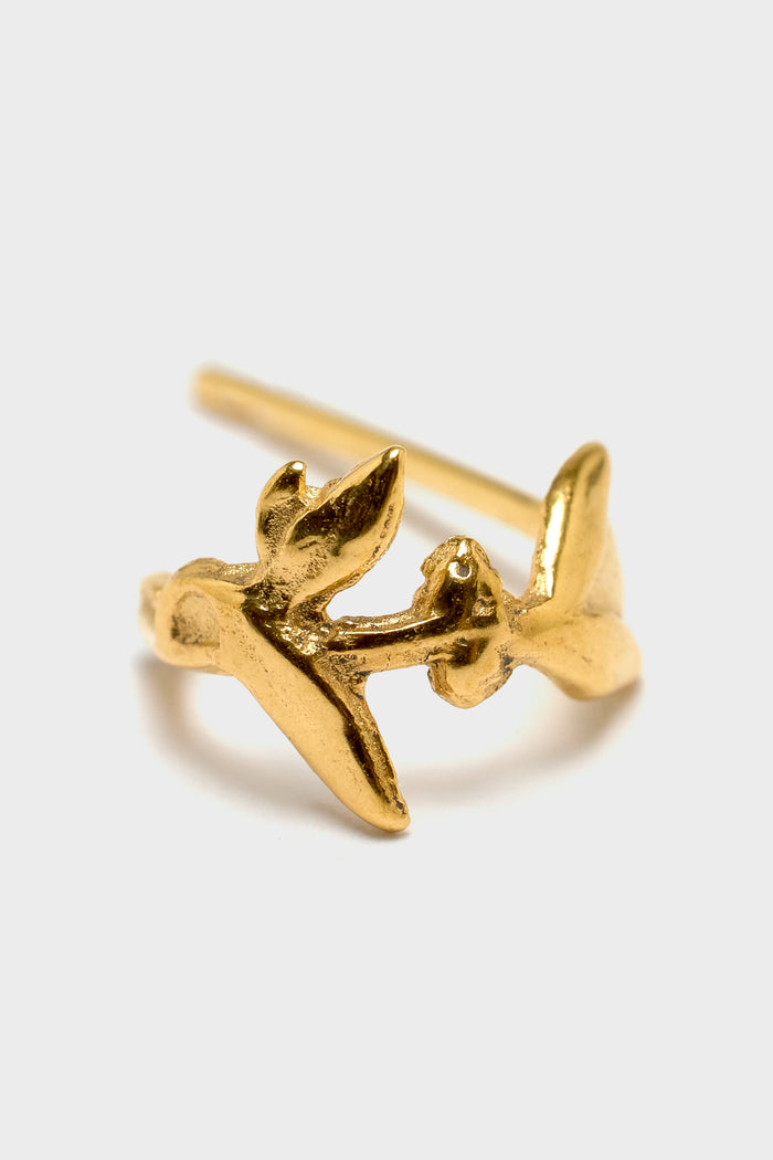 Sylvie Gilbert GilbertGilbert Rameau Gold Earrings