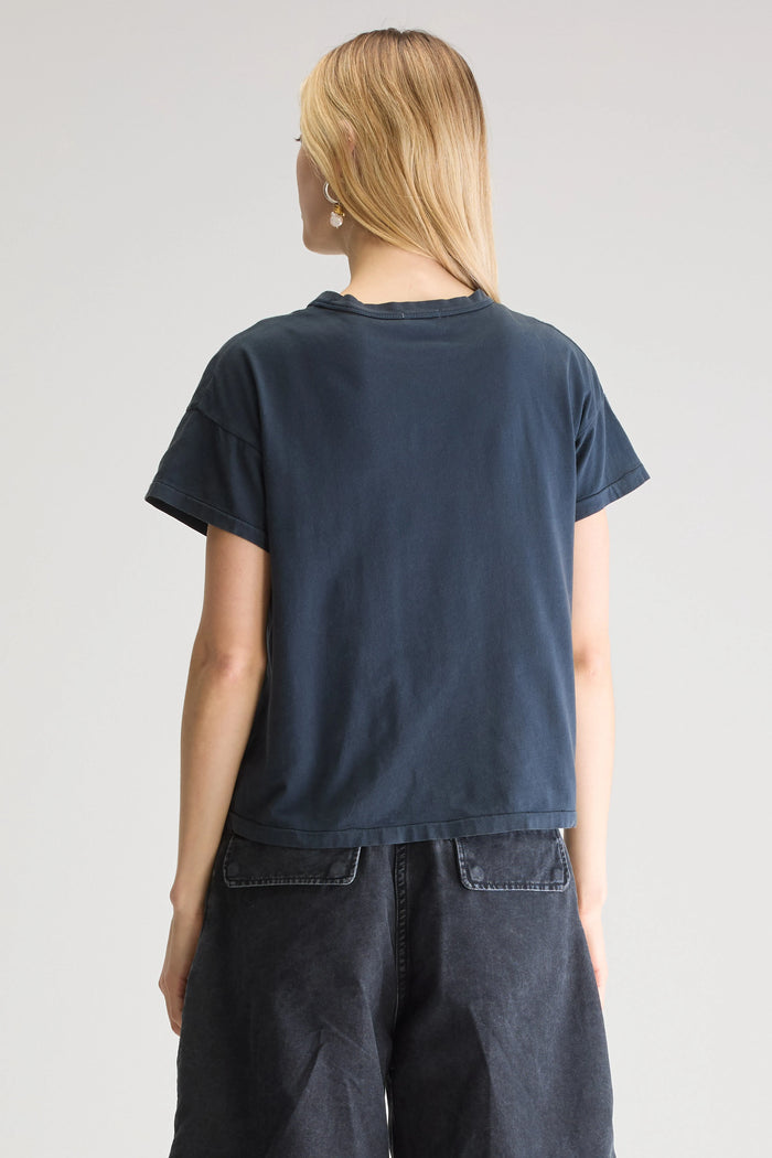 Bellerose T-Shirt À Manches Courtes Bleu Foncé Pour Femmes