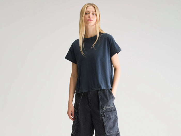 Bellerose T-Shirt À Manches Courtes Bleu Foncé Pour Femmes