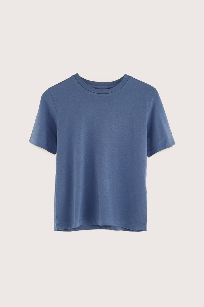Bellerose T-shirt à Manches Courtes Bleu-gris Pour Garçons