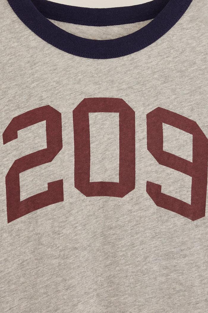 Bellerose T-shirt à Manches Courtes Gris Pour Garçons