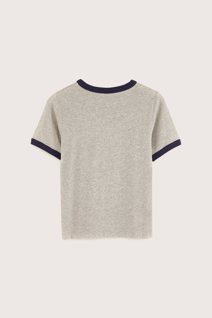 Bellerose T-shirt à Manches Courtes Gris Pour Garçons