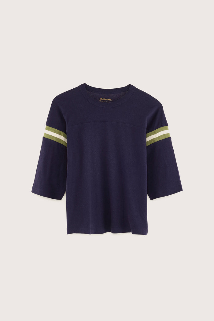 Bellerose T-shirt à Manches Courtes Navy Pour Garçons