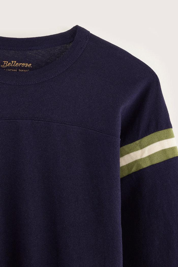Bellerose T-shirt à Manches Courtes Navy Pour Garçons