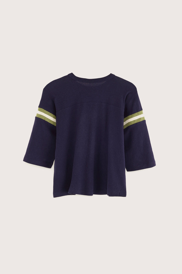 Bellerose T-shirt à Manches Courtes Navy Pour Garçons