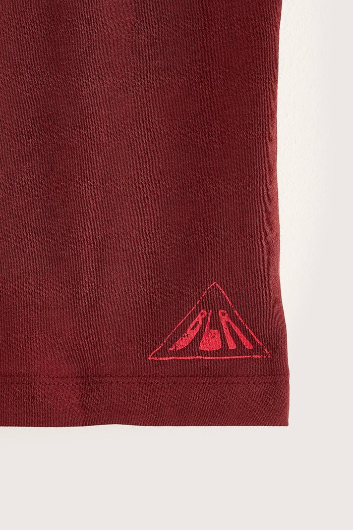 Bellerose T-shirt à Manches Courtes Rouge Pour Garçons