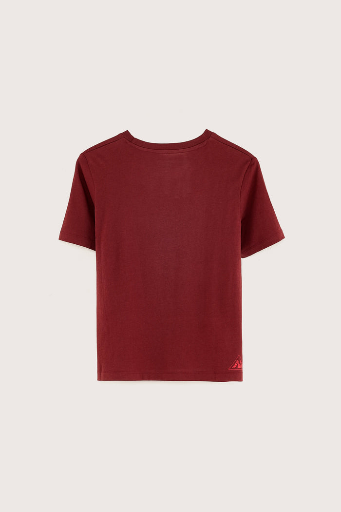 Bellerose T-shirt à Manches Courtes Rouge Pour Garçons