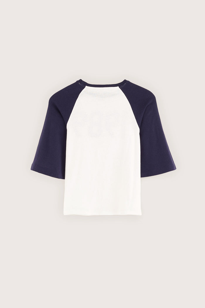 Bellerose T-shirt Blanc à Manches Courtes Pour Filles