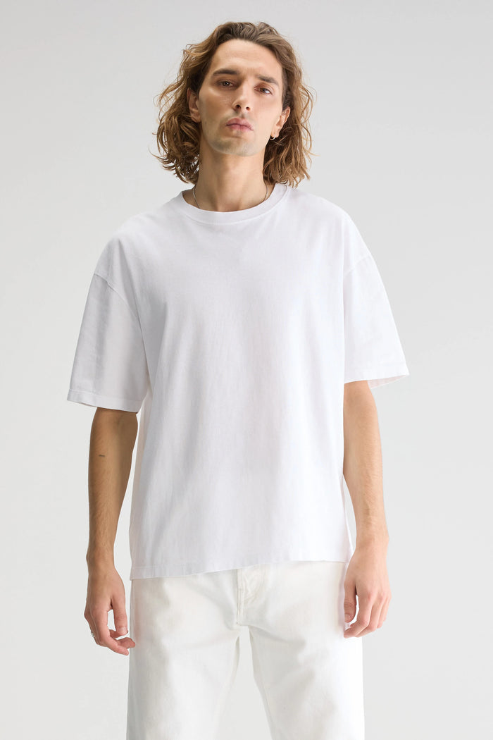 Bellerose T-shirt Blanc à Manches Courtes Pour Homme