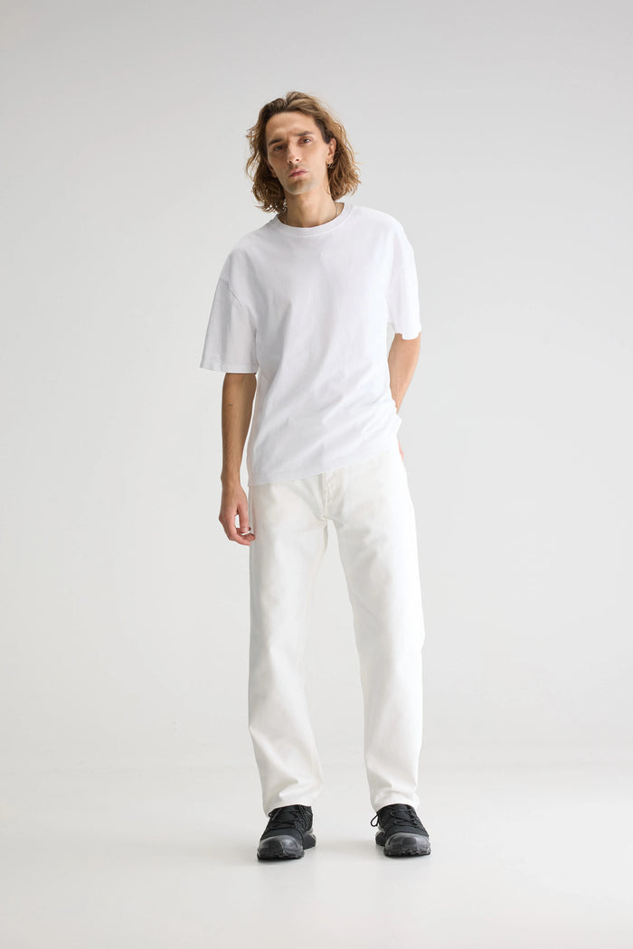 Bellerose T-shirt Blanc à Manches Courtes Pour Homme