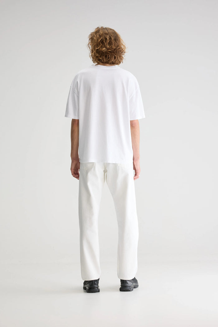 Bellerose T-shirt Blanc à Manches Courtes Pour Homme
