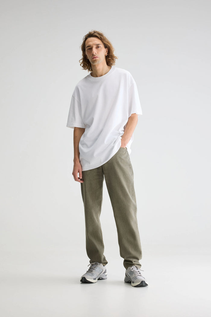 Bellerose T-shirt Blanc à Manches Courtes Pour Homme