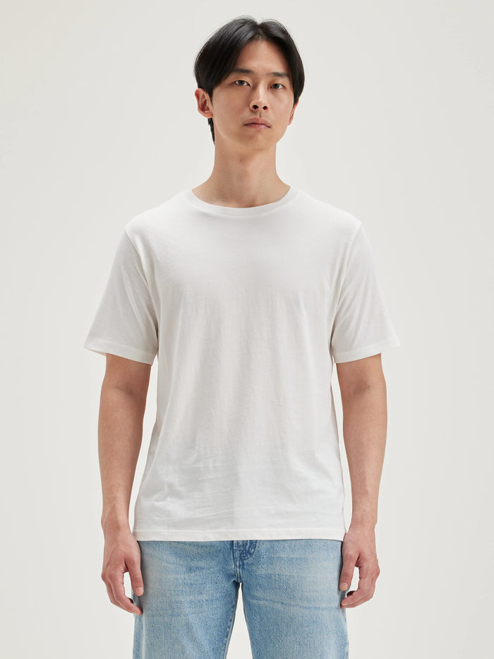 Bellerose T-shirt Blanc En Coton à Manches Courtes Pour Hommes