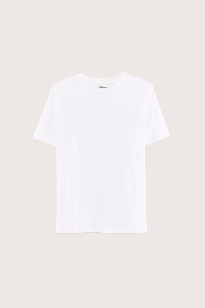 Bellerose T-shirt Blanc En Coton à Manches Courtes Pour Hommes