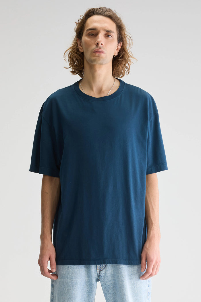 Bellerose T-shirt Bleu à Manches Courtes Pour Homme