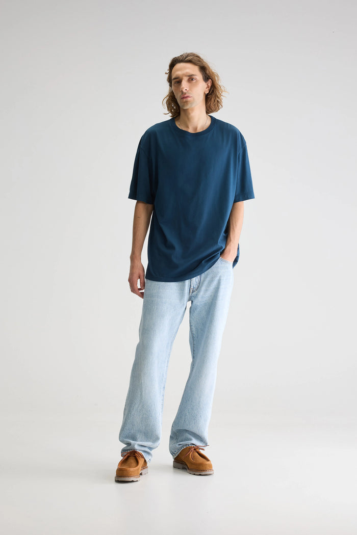 Bellerose T-shirt Bleu à Manches Courtes Pour Homme