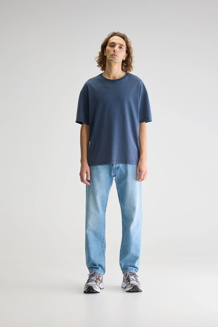 Bellerose T-shirt Bleu à Manches Courtes Pour Homme