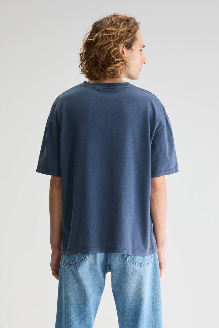 Bellerose T-shirt Bleu à Manches Courtes Pour Homme