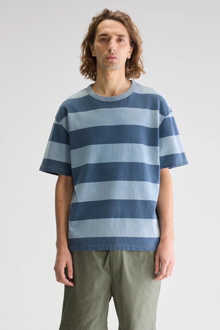 Bellerose T-shirt Bleu à Manches Courtes Pour Homme