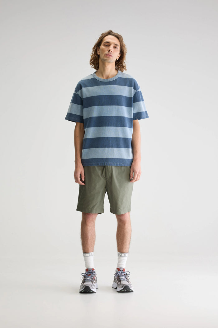 Bellerose T-shirt Bleu à Manches Courtes Pour Homme