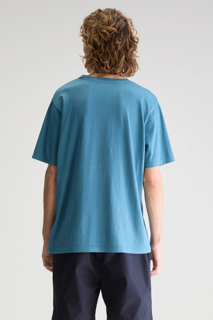 Bellerose T-shirt Bleu à Manches Courtes Pour Homme